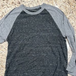 Mens depart west grey raglan Henley